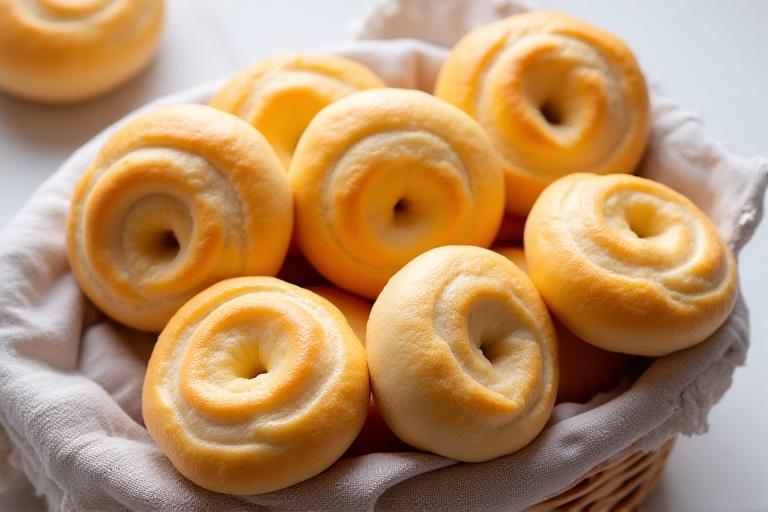 Rosette romane soffiate e croccanti